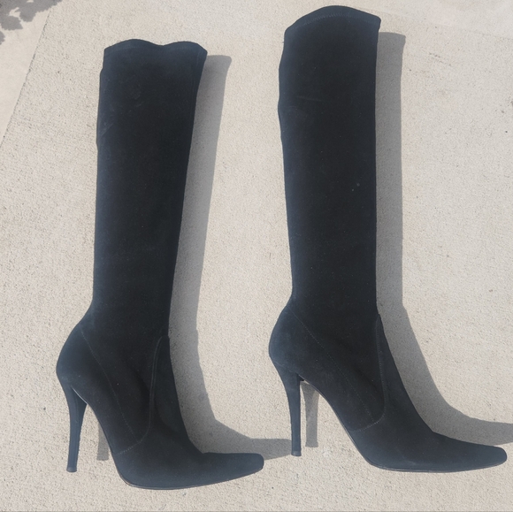 Stuart WEITZMAN suede knee high boots. - Picture 6 of 9